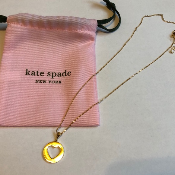 kate spade Jewelry - Kate Spade heart necklace